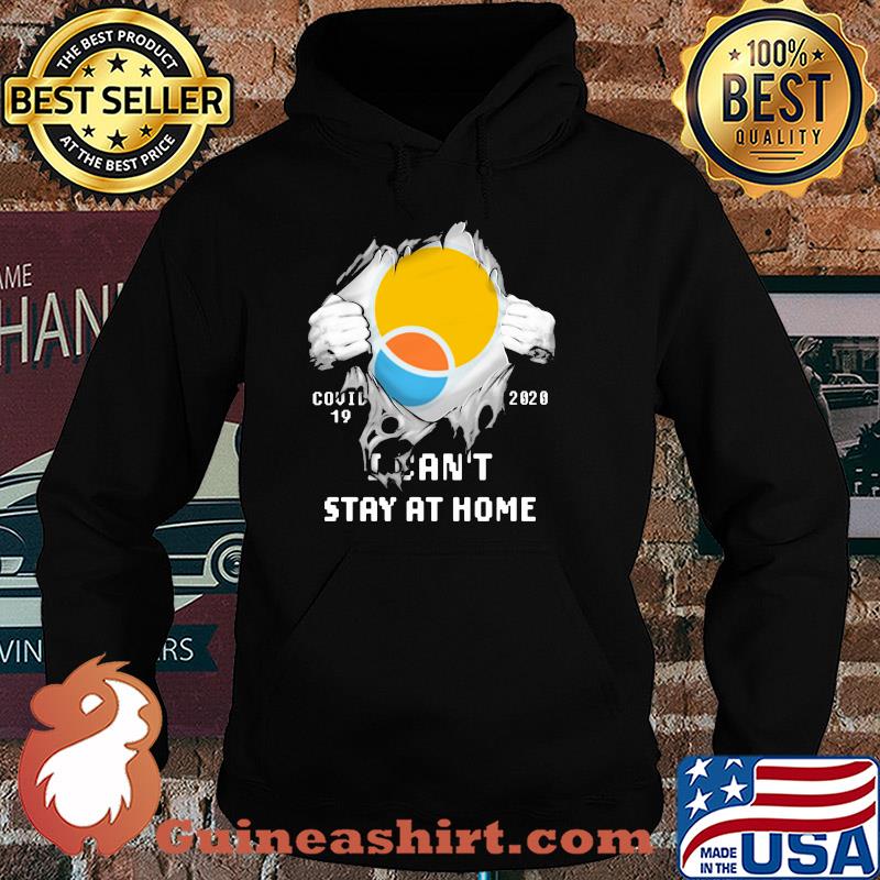 Blood insides Mols covid-19 2020 I can't stay at home s Hoodie