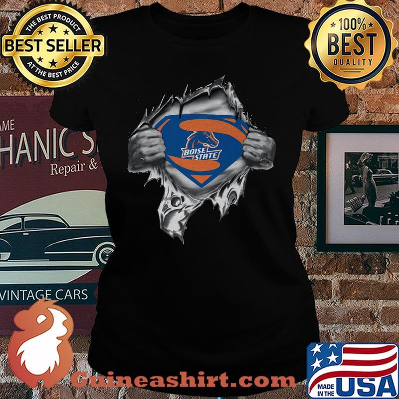 Blood insides superman boise state broncos s Laides