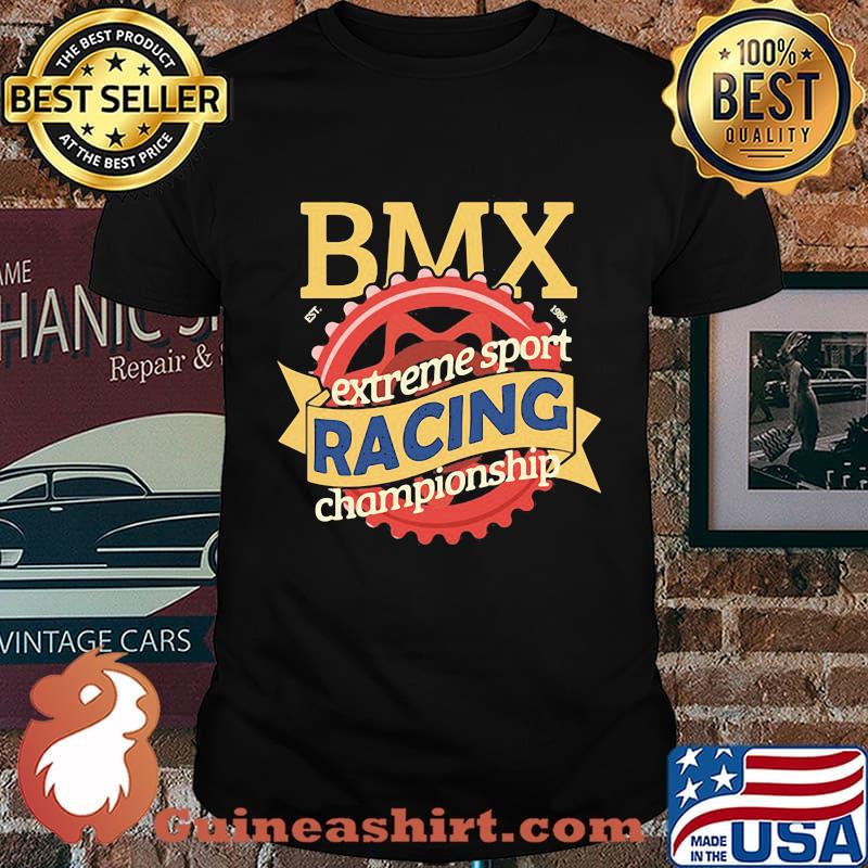 BMX extreme sport racing championship shirt