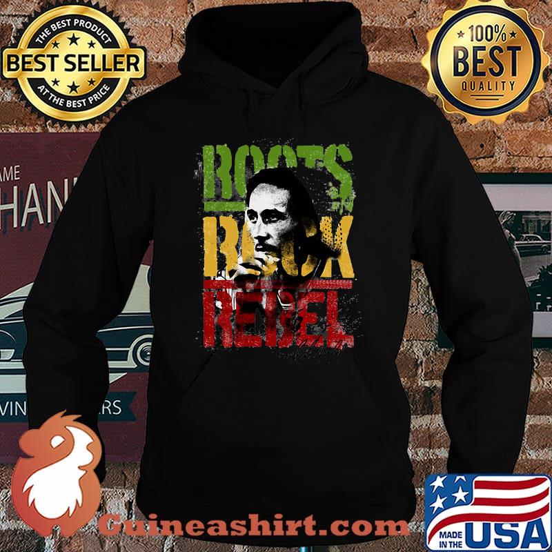 Bob marley roots rock rebel juneteenth black lives matter s Hoodie