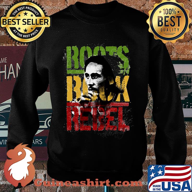 Bob marley roots rock rebel juneteenth black lives matter s Sweater