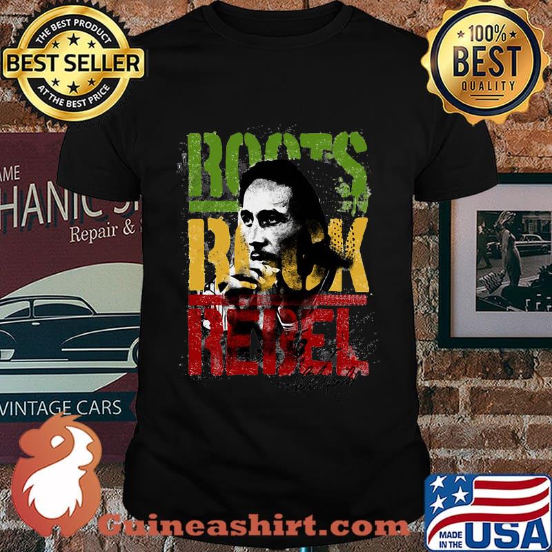 Bob marley roots rock rebel juneteenth black lives matter shirt