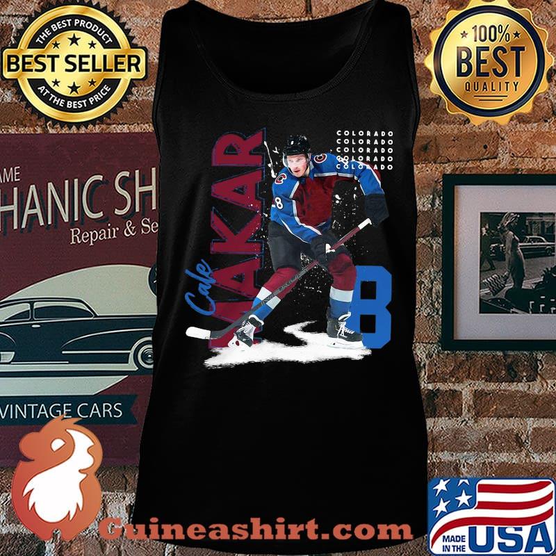 Cale makar 8 colorado ice hockey defenceman player s Tank top