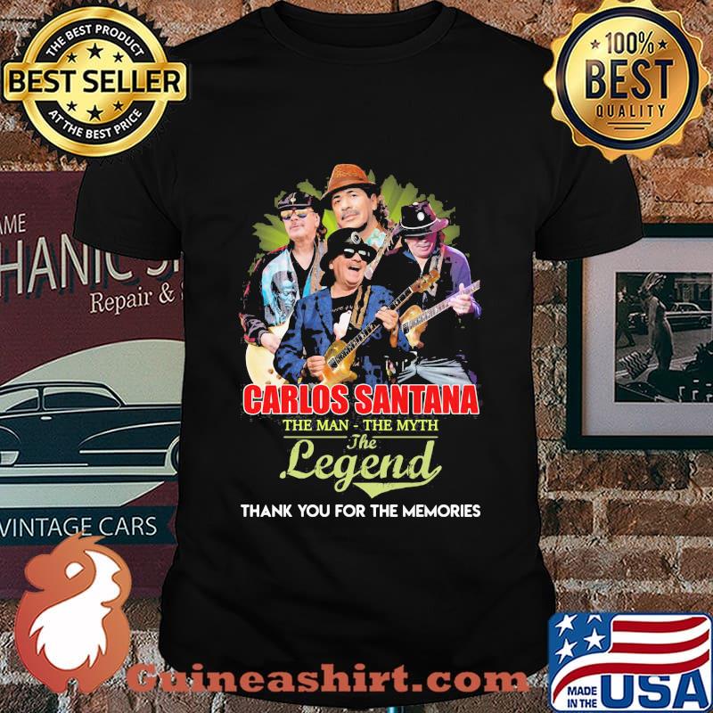 Carlos santana guitar the man the myth the legend thank you for the memories s Unisex