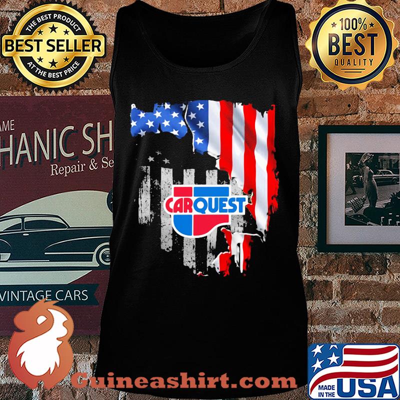 Carquest american flag independence day s Tank top