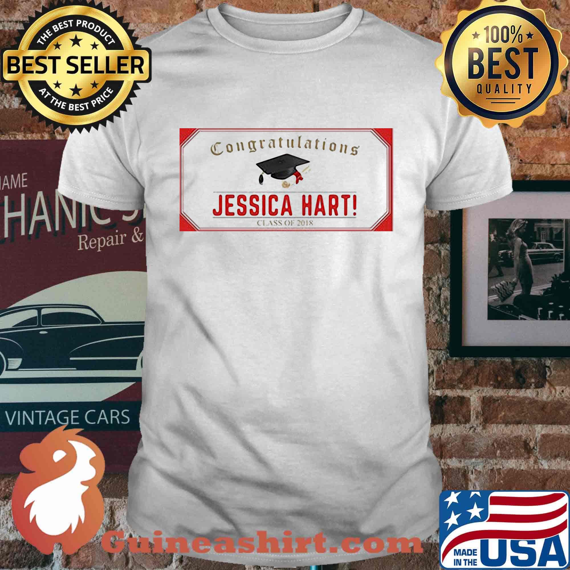 Congratulations jessica hart Quarantined shirt