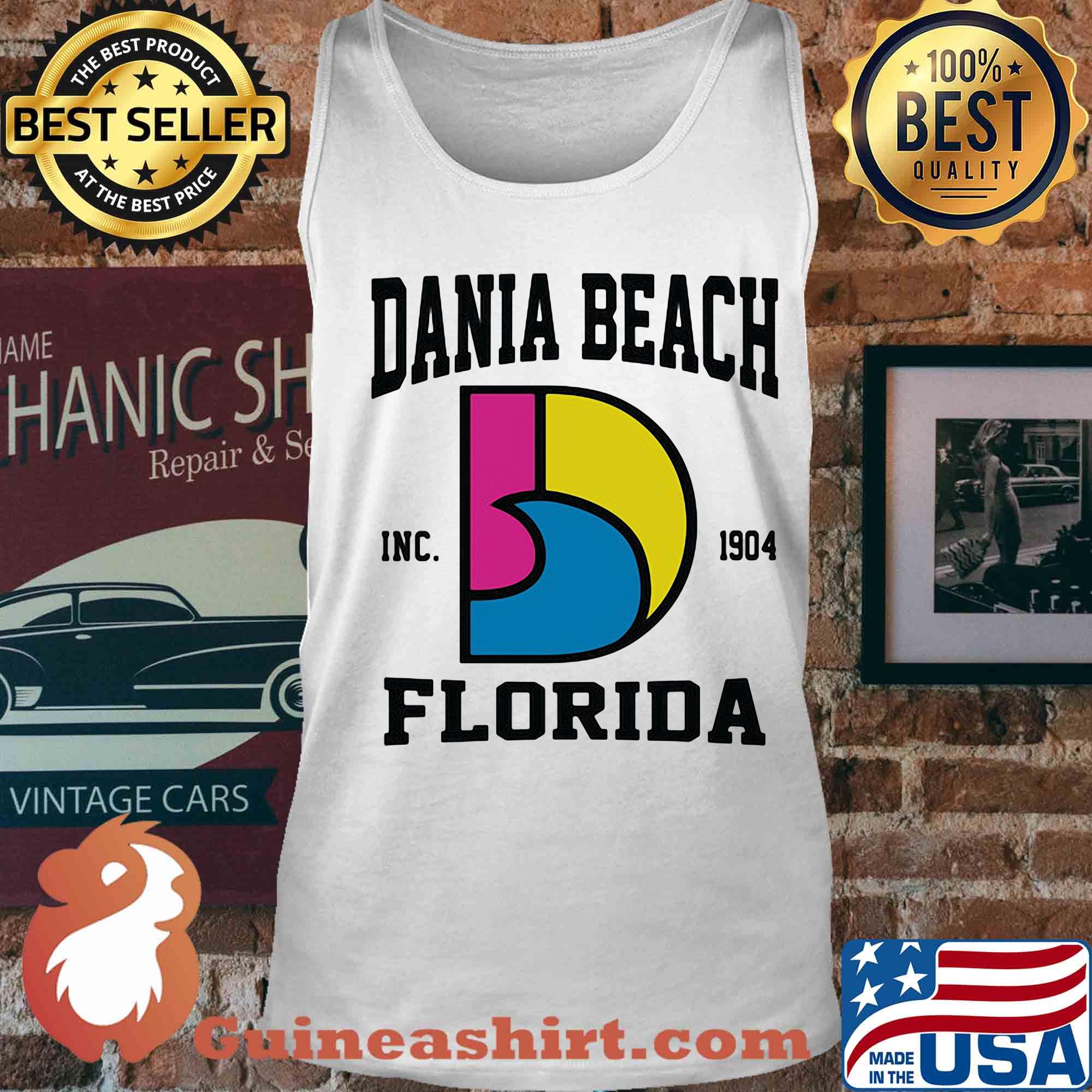 Dania beach inc 1904 florida s Tank top