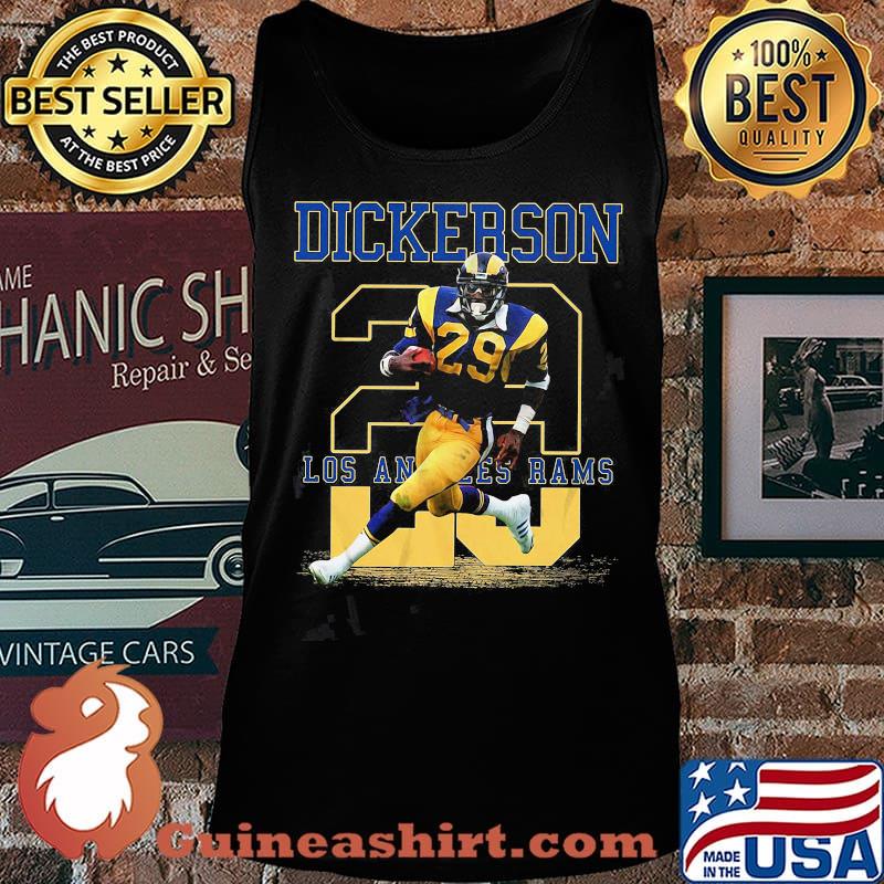 Dickerson 28 los angles rams team football player s Tank top