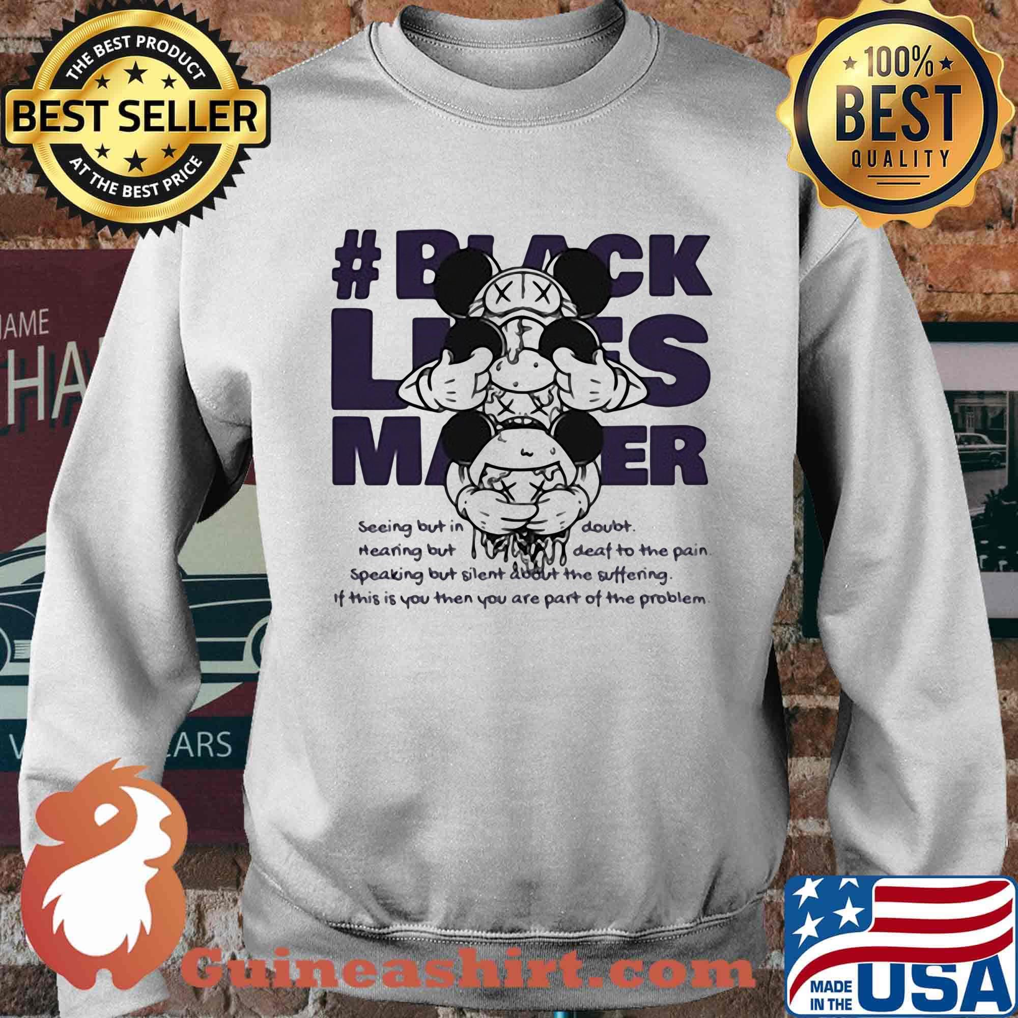 Disney mickey mouse black lives matter s Sweater