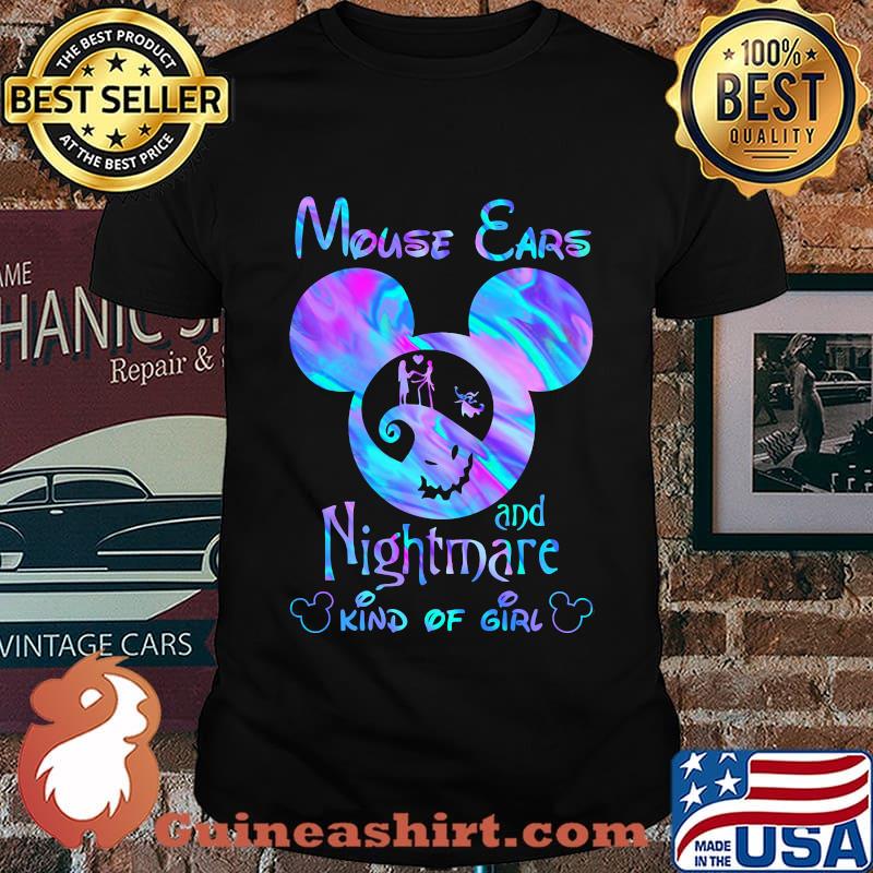Disney mouse ears and nightmare kind of girl s Unisex