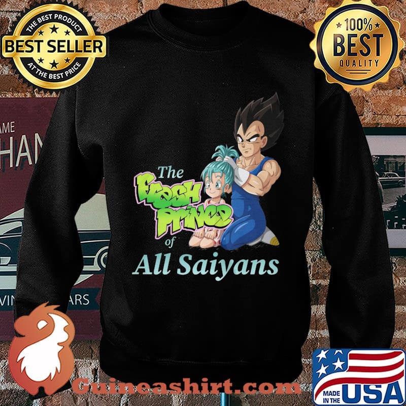 Dragon ball 7 son goku and bulma the fresh prince of all saiyans s Sweater
