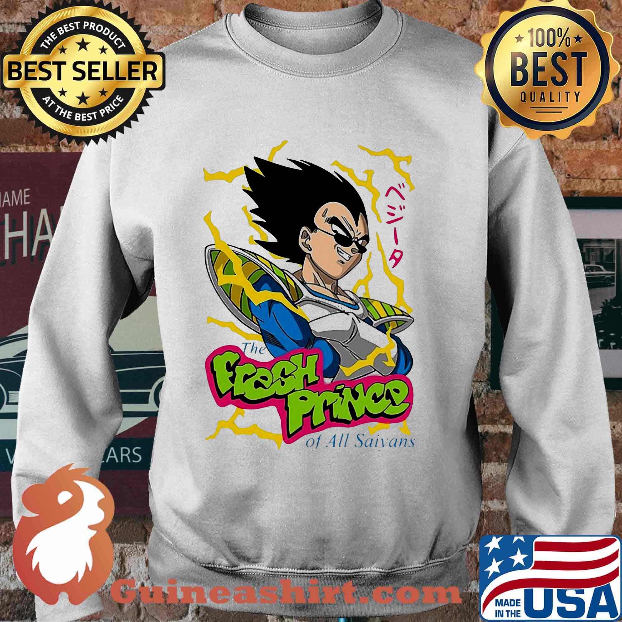 Dragon ball 7 the fresh prince of all saiyans s Sweater