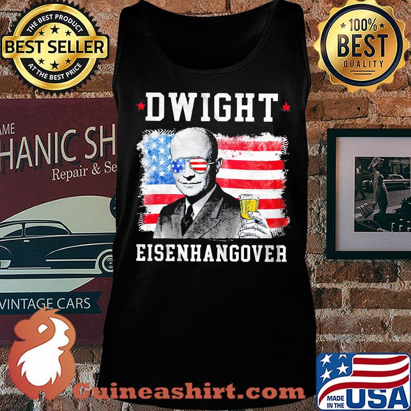 Dwight d. Eisenhower american flag 4th of july independence day s Tank top