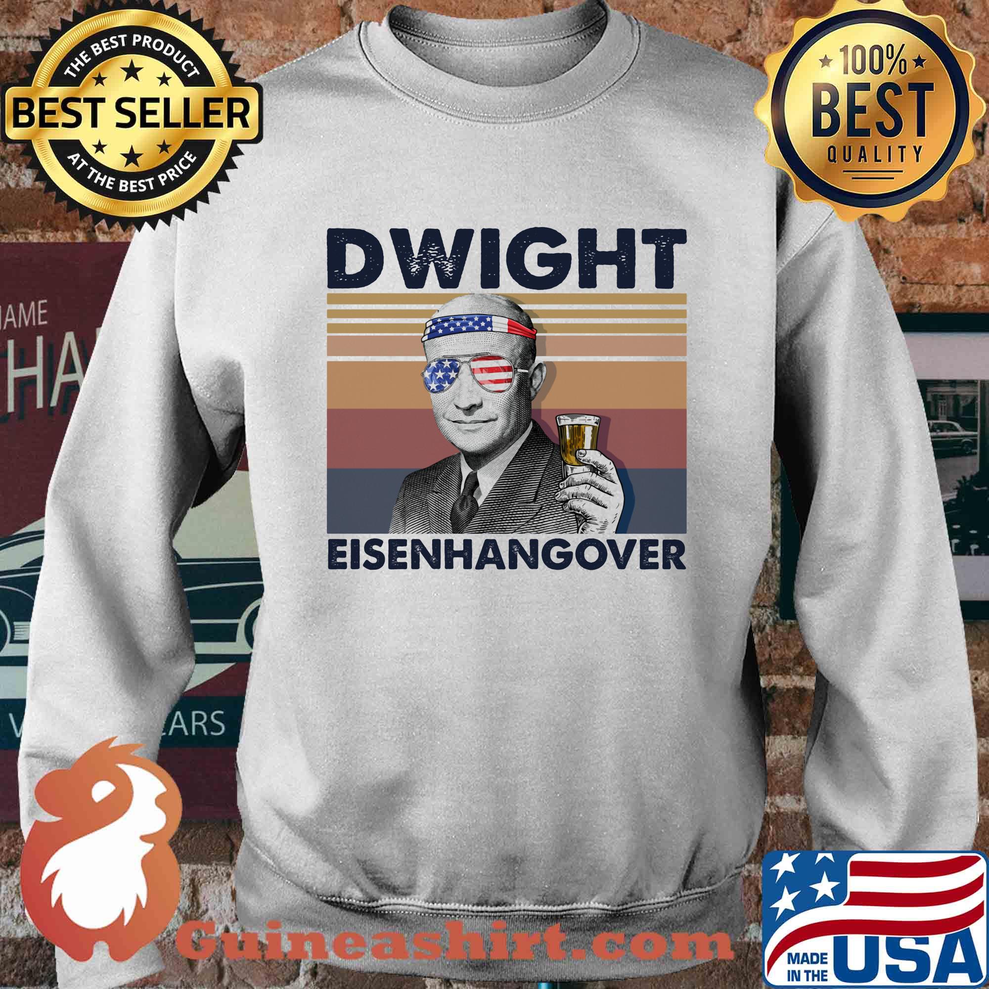Dwight eisen hangover drink beer dwight eisenhangover vintage s Sweater