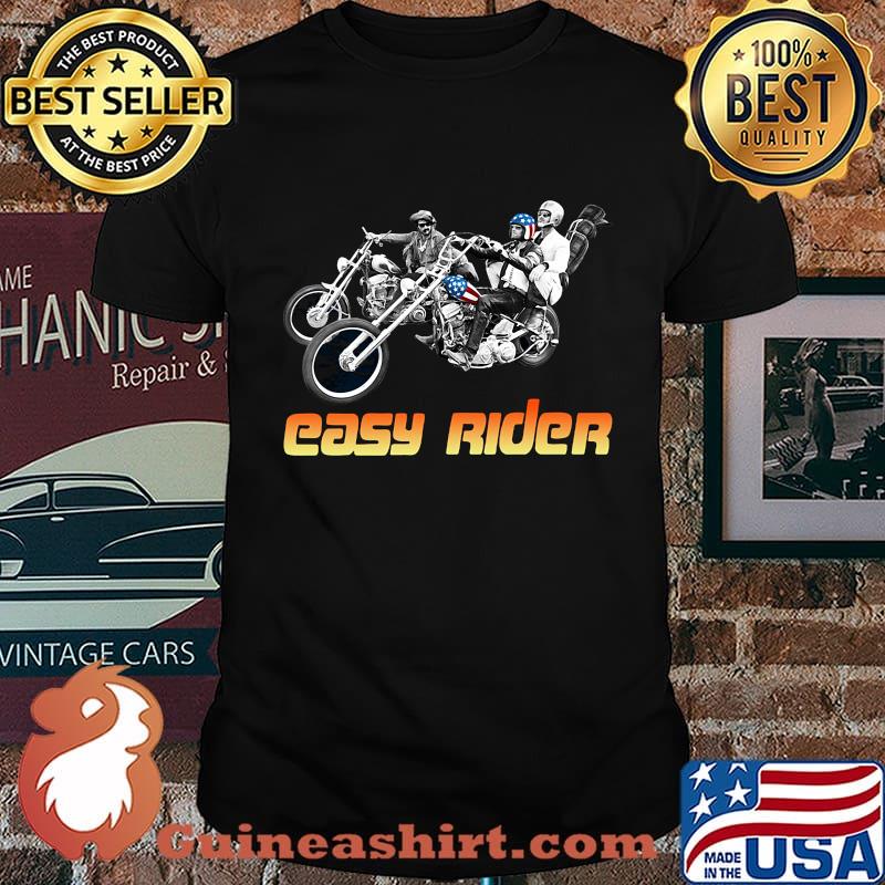 Easy Rider Motor Man American Flag Independence Day Shirt