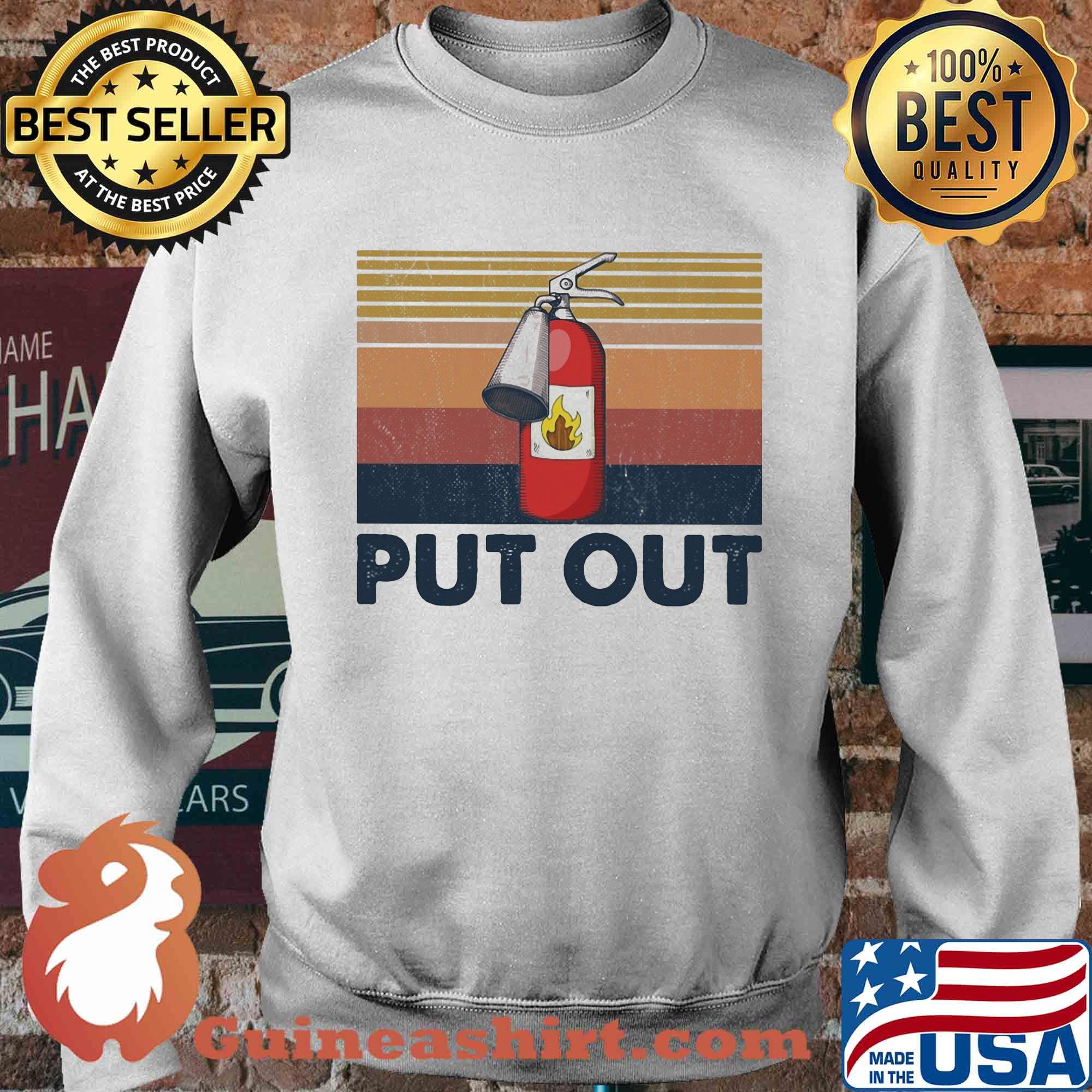 Firefighter put out vintage s Sweater