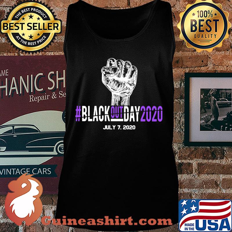 Fist black out day 2020 july 7.2020 s Tank top