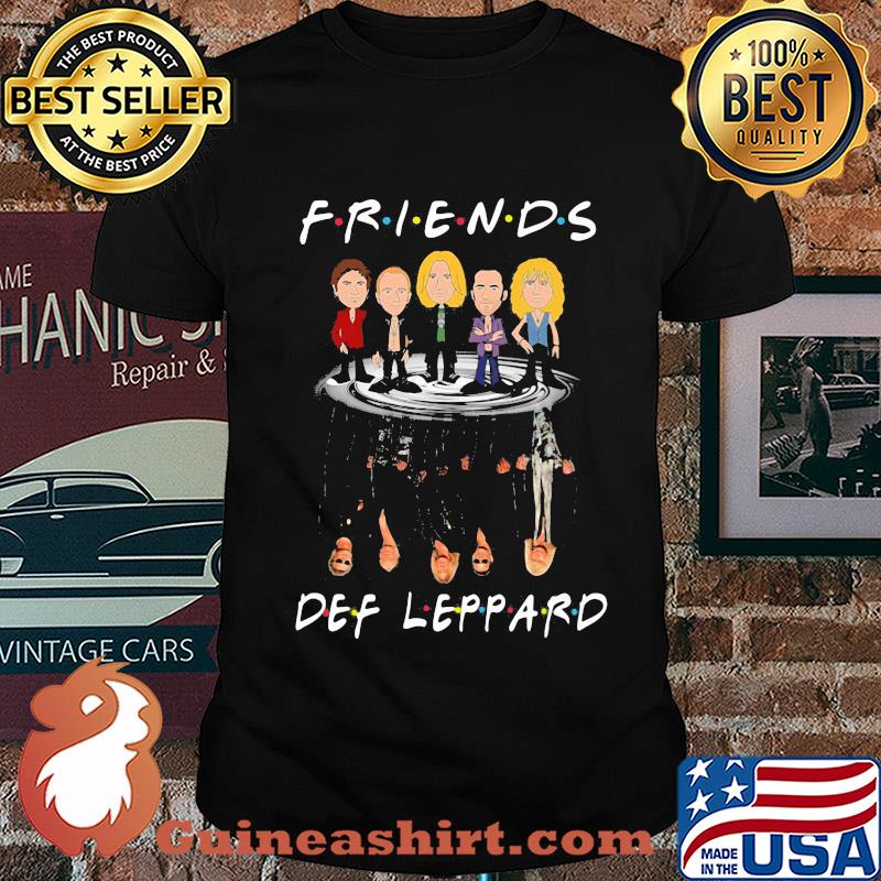 Friends Def Leppard water reflection shirt