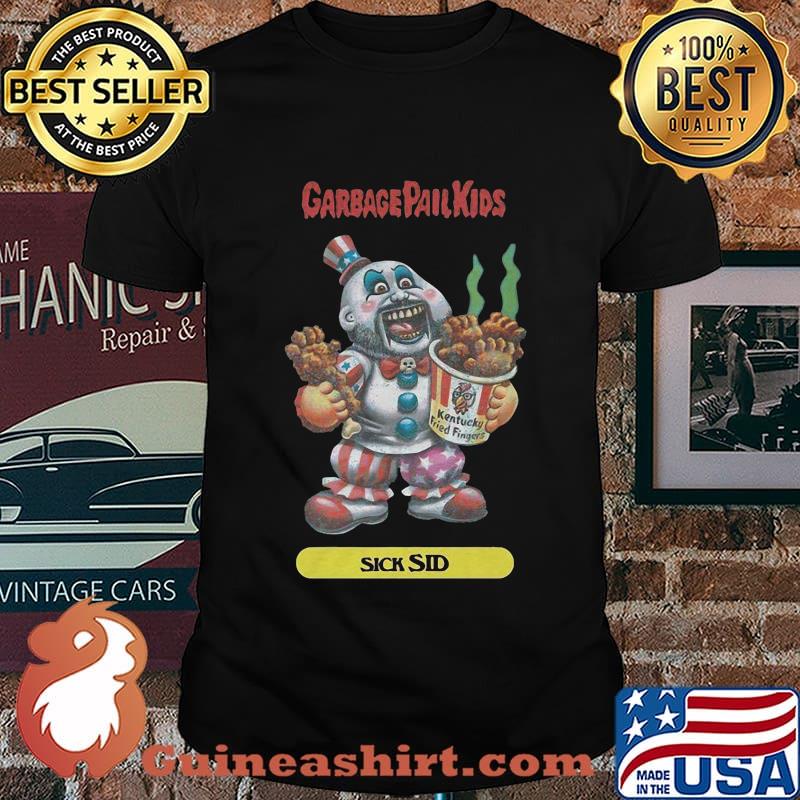Garbage pail kids sick sid shirt luxury shirt