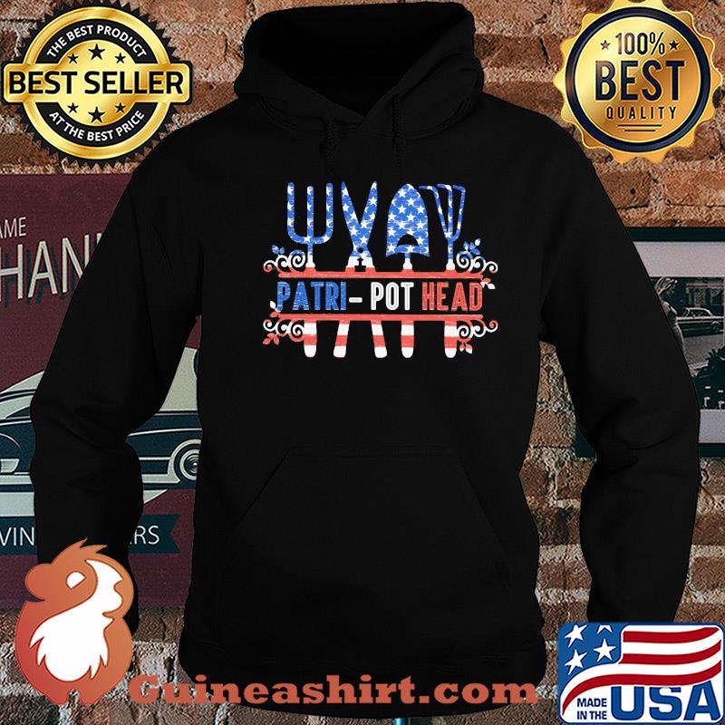 Garden patri-pot head american flag independence day s Hoodie