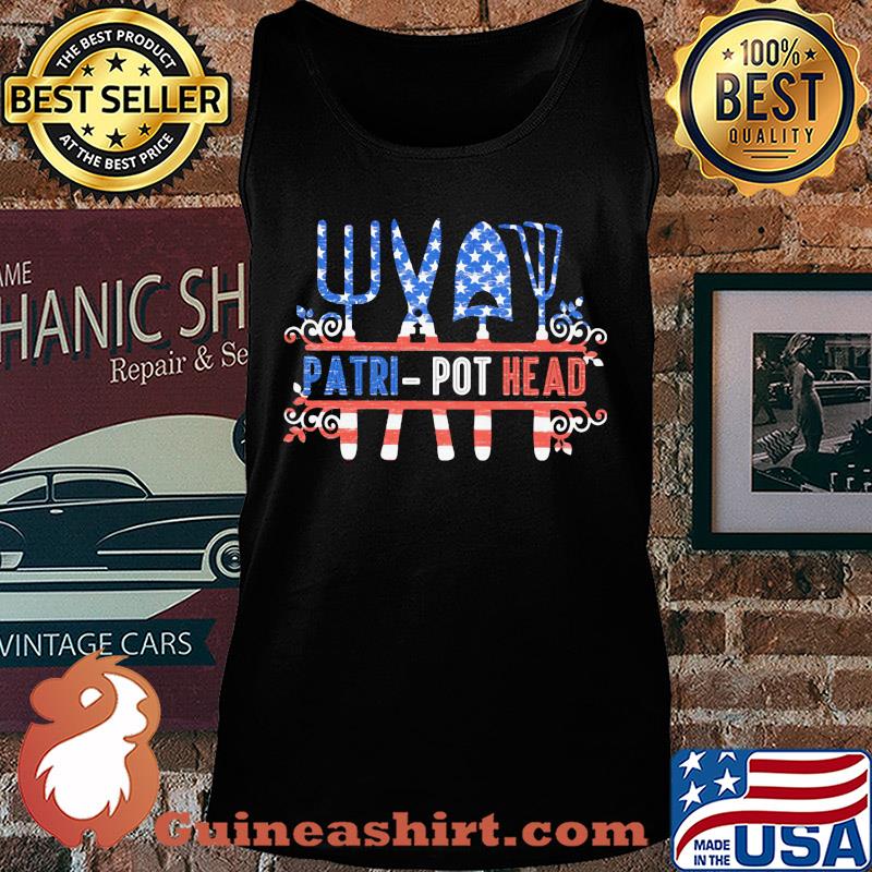 Garden patri-pot head american flag independence day s Tank top