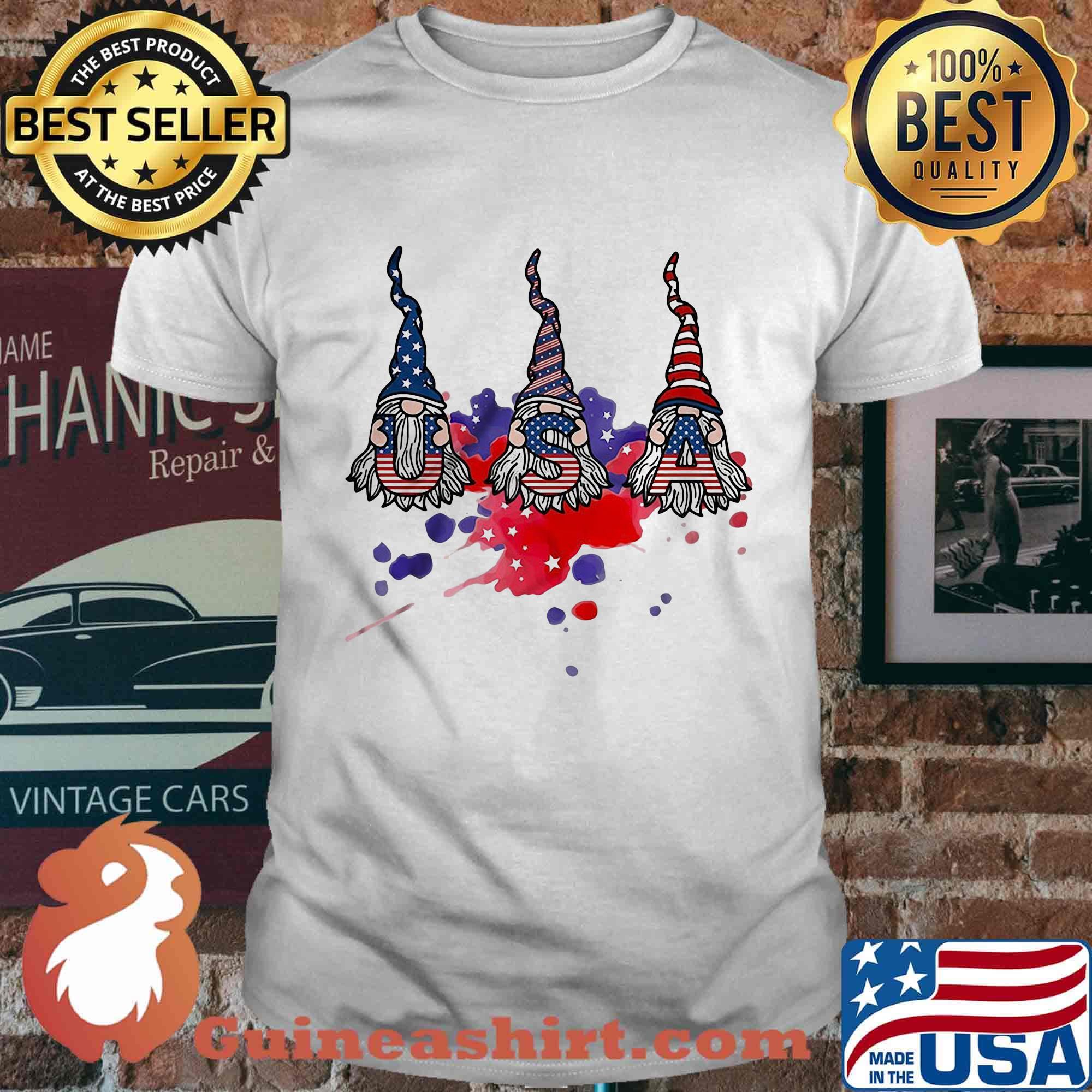 Gnomes america 4th of july independence day shirt