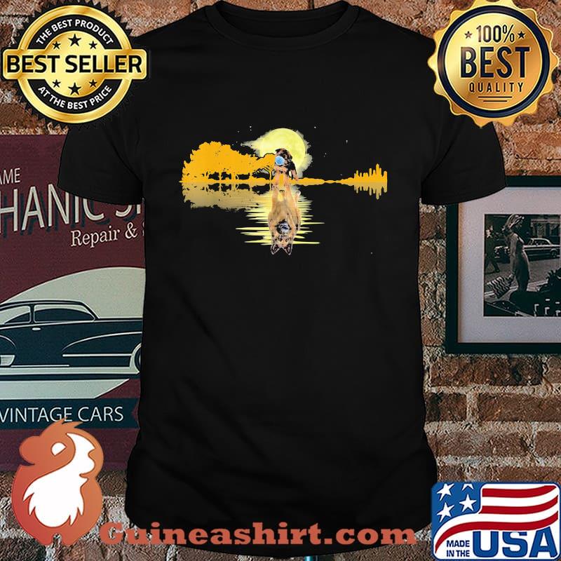 Guitar Lake Shadow Moon Shirt