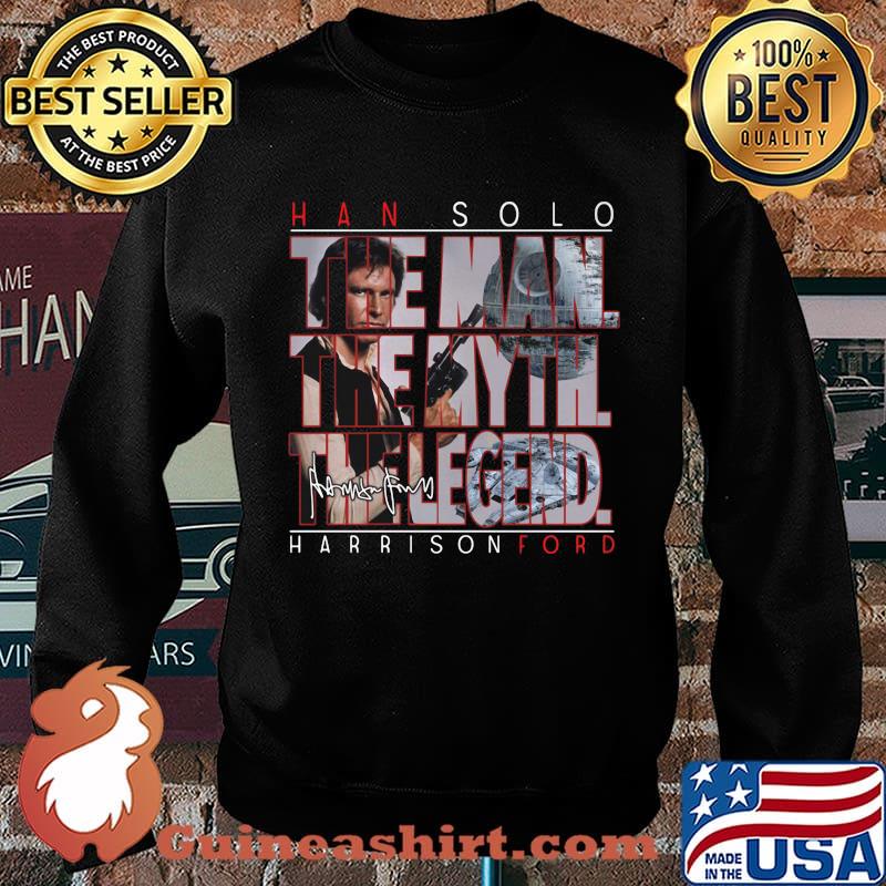 Han solo harrison ford the man the myth the legends signature s Sweater