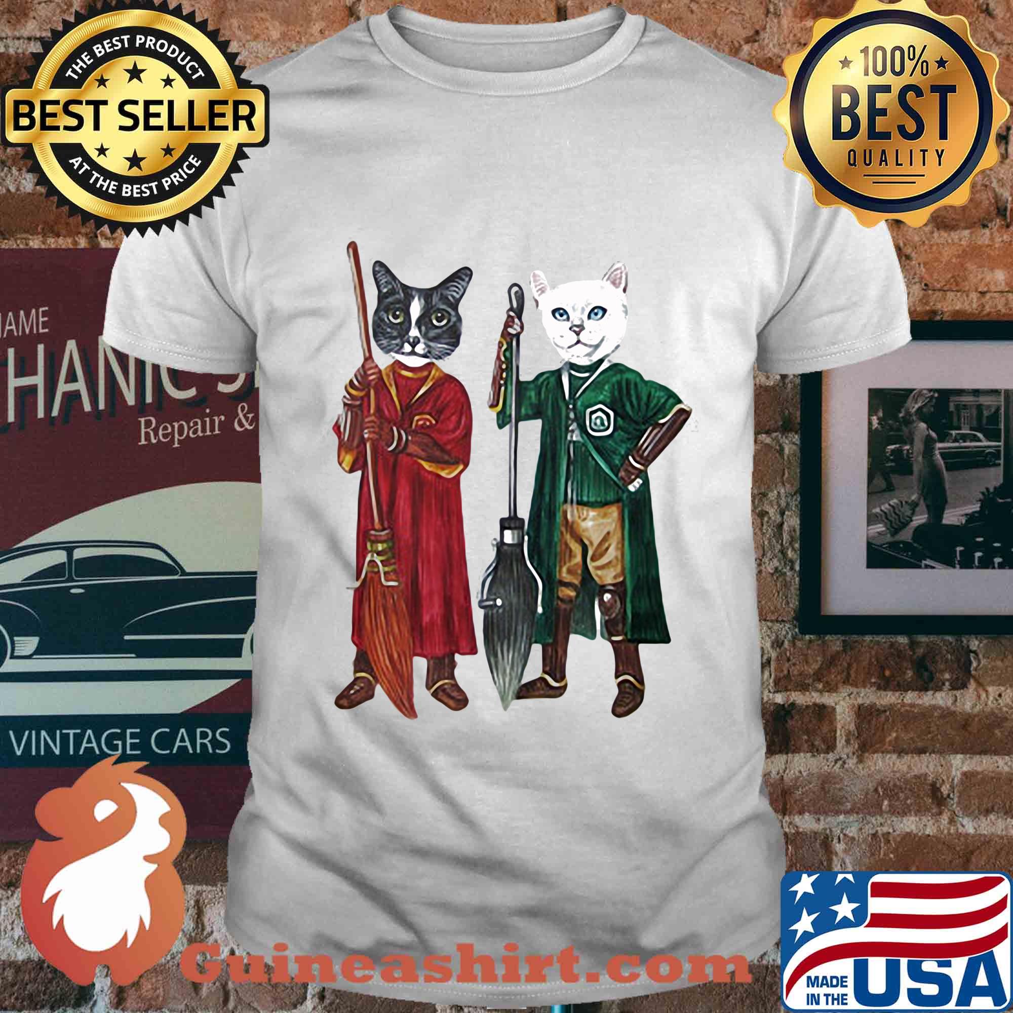 Harry potter cat movie shirt