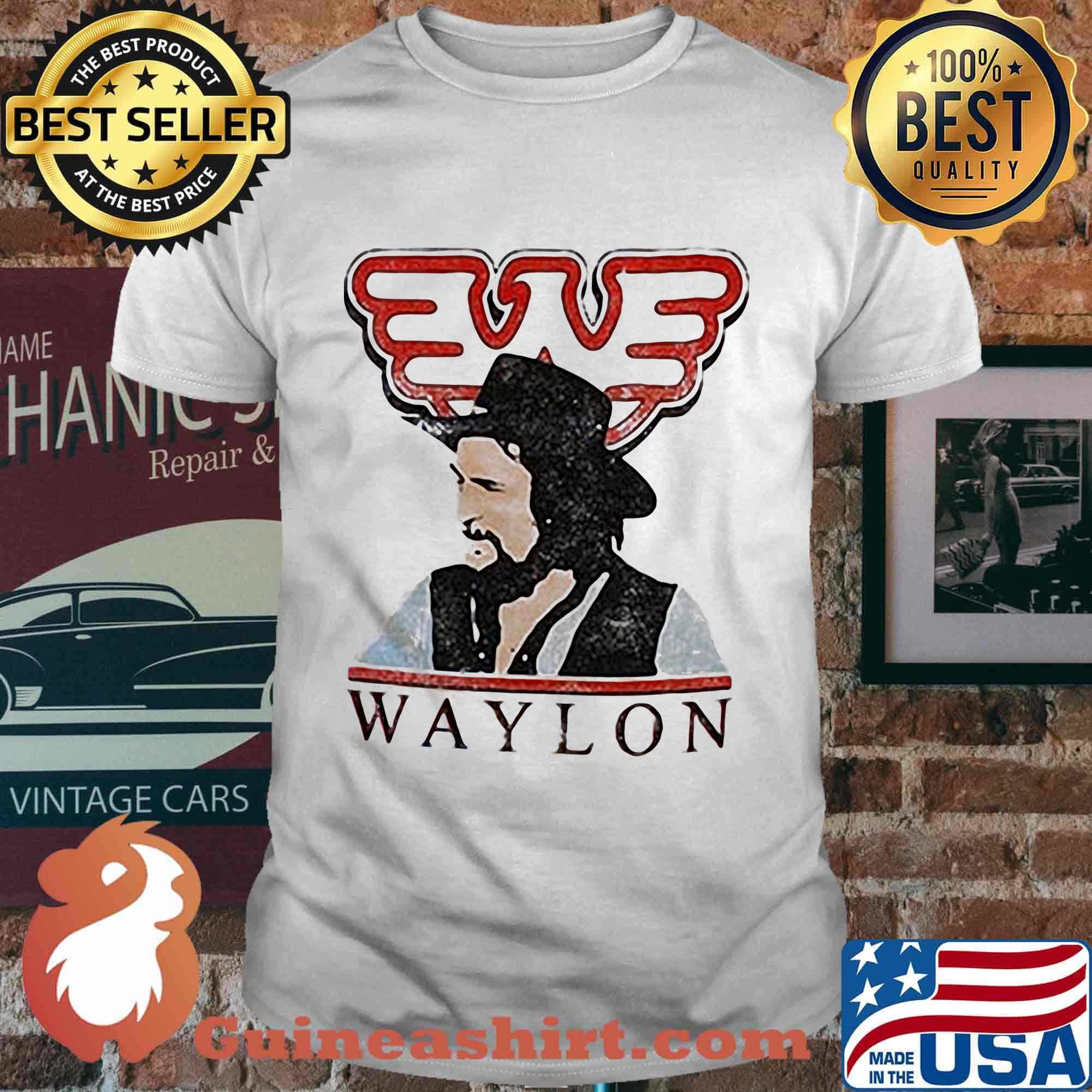 Honky tonk hero vintage style waylon shirt