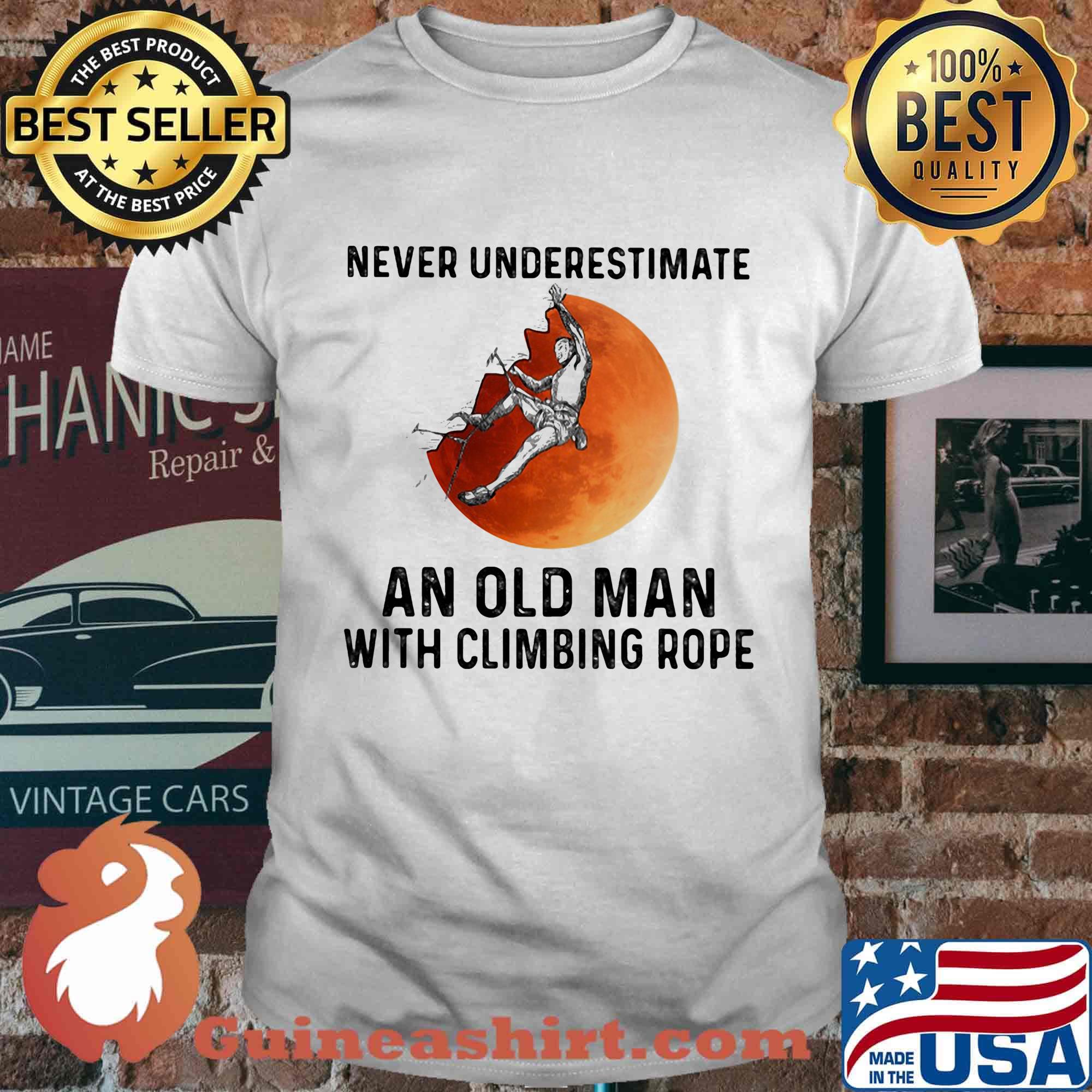 httpsmoteefe.comstorenever-undersetimate-an-old-man-with-climbing-rope-sunset-shirt