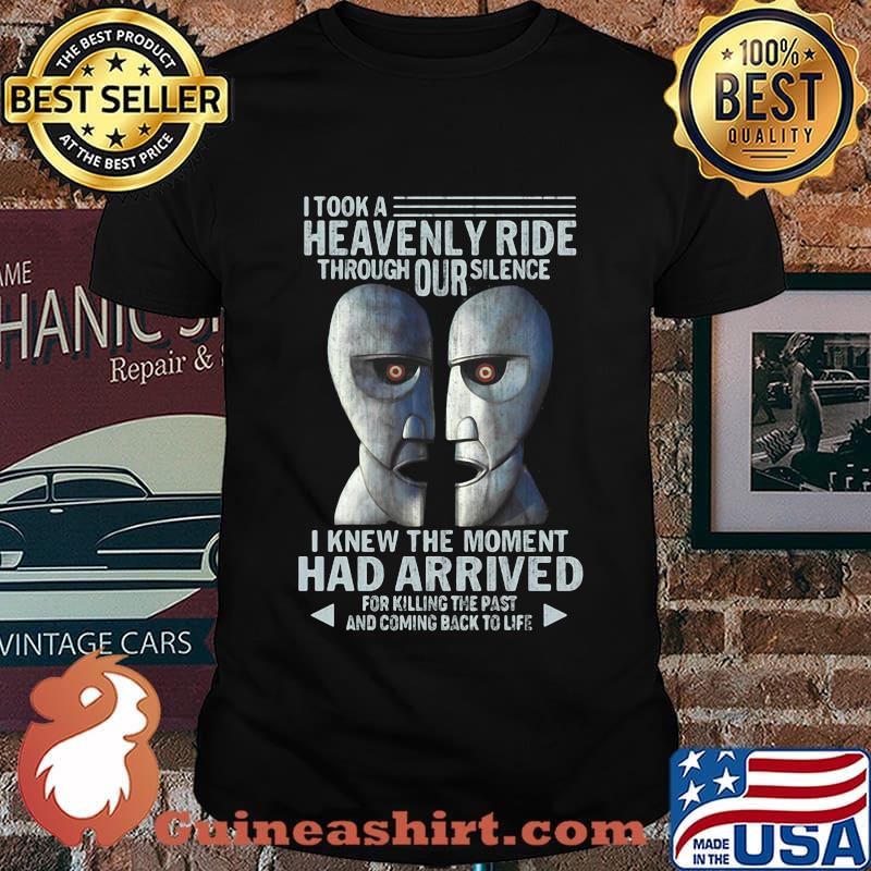 I Took A Havenly Ride Through Our Silence I Knew The Moment Had Arrived Face Mask Shirt