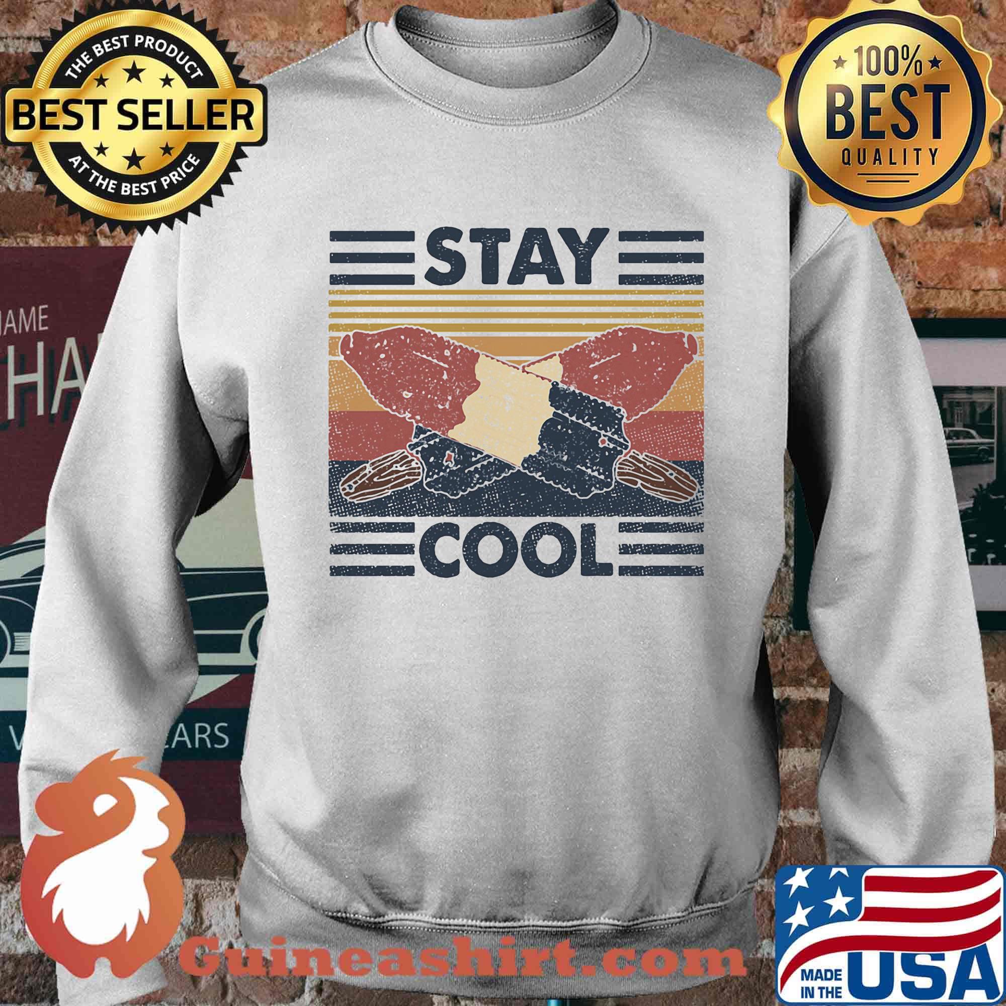 Ice pop stay cool vintage retro s Sweater
