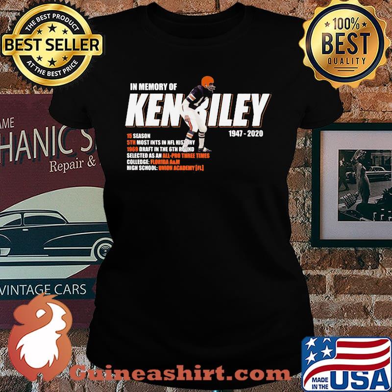 In memory of ken riley 1947 2020 15 season 5th most ints in nfl history 1969 draft in the 6th round s Laides