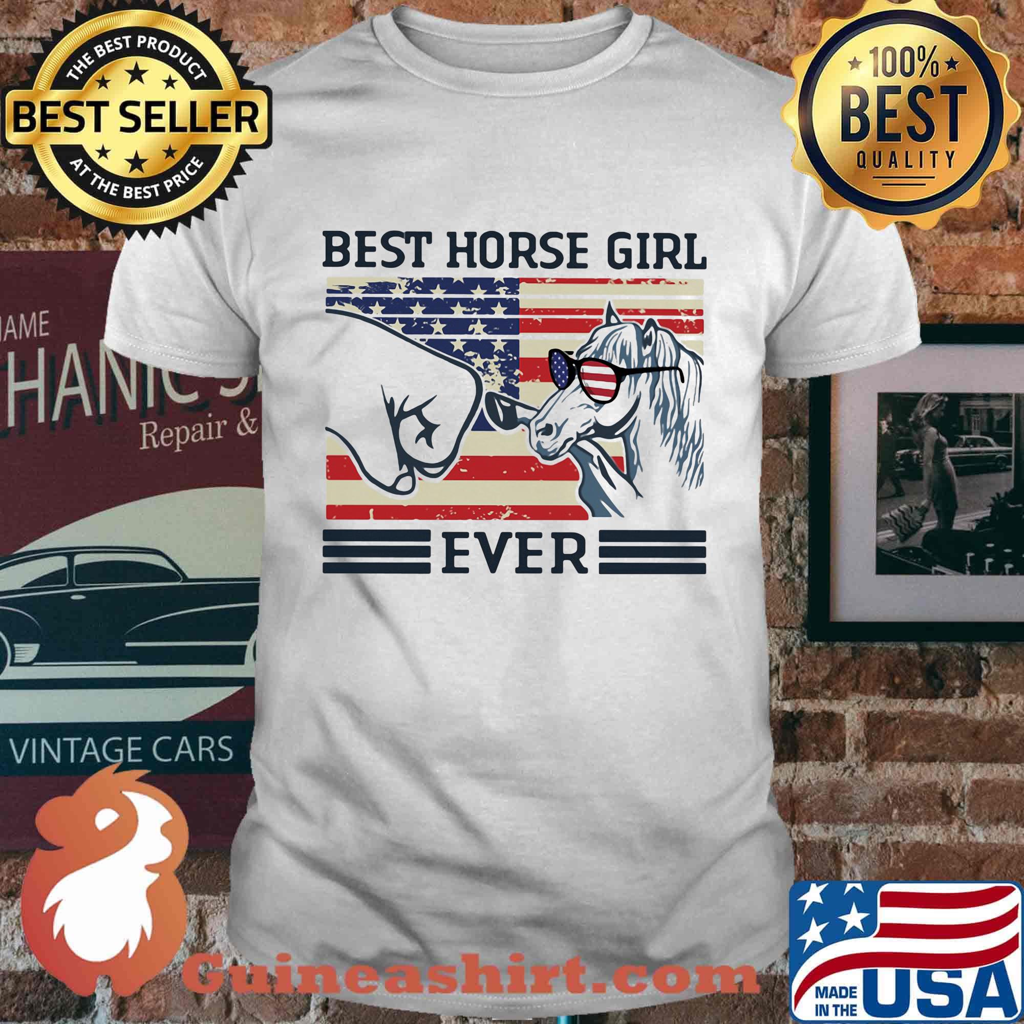 Independence Day best horse girl ever shirt