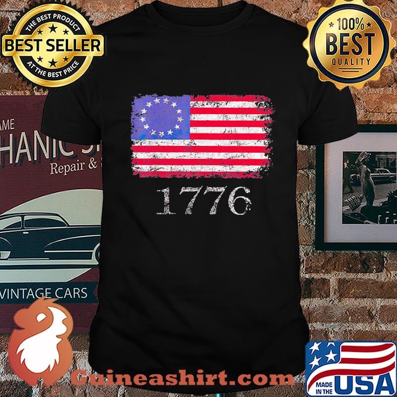 Independence day flag 1776 shirt