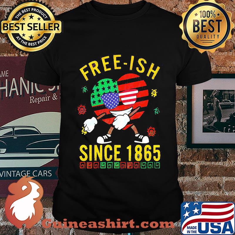 Independence day heart fre-ish since 1865 shirt
