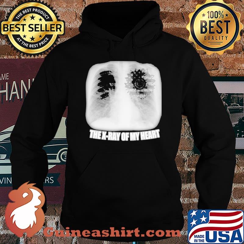 Independence day sunflower the x-ray of me heart s Hoodie