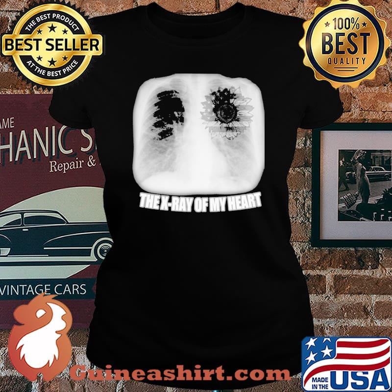 Independence day sunflower the x-ray of me heart s Laides tee