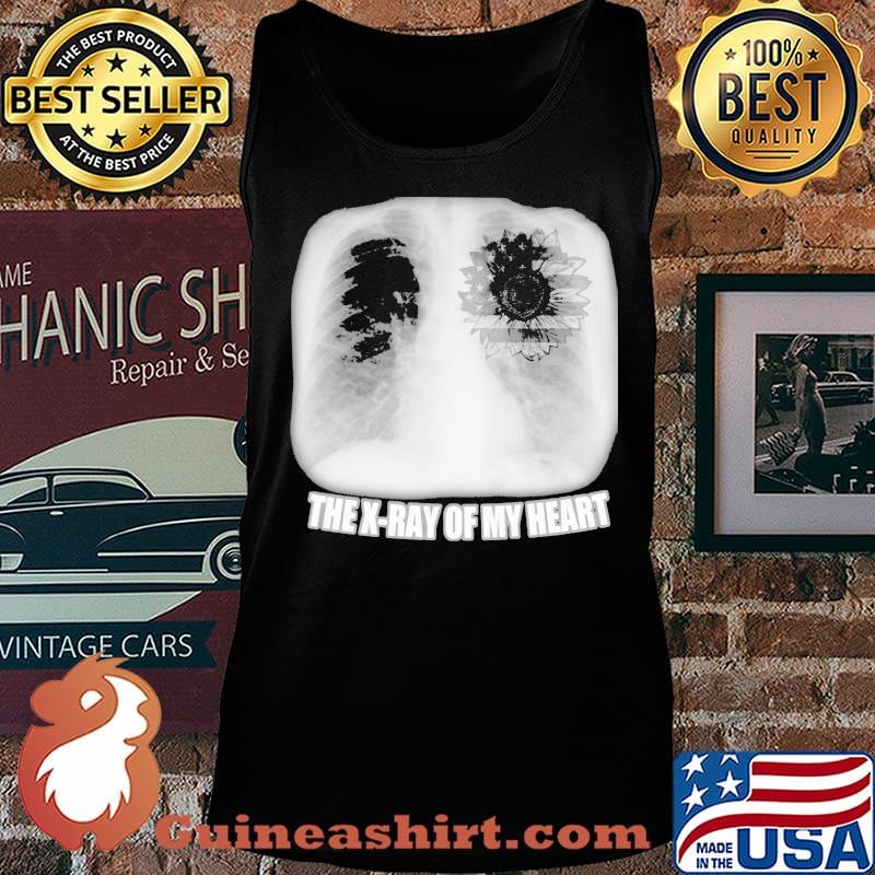 Independence day sunflower the x-ray of me heart s Tank top