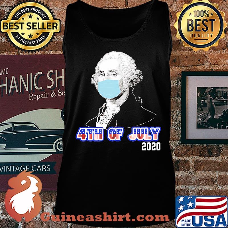 Isaac newton mask 4th of july 2020 american flag independence day s Tank top