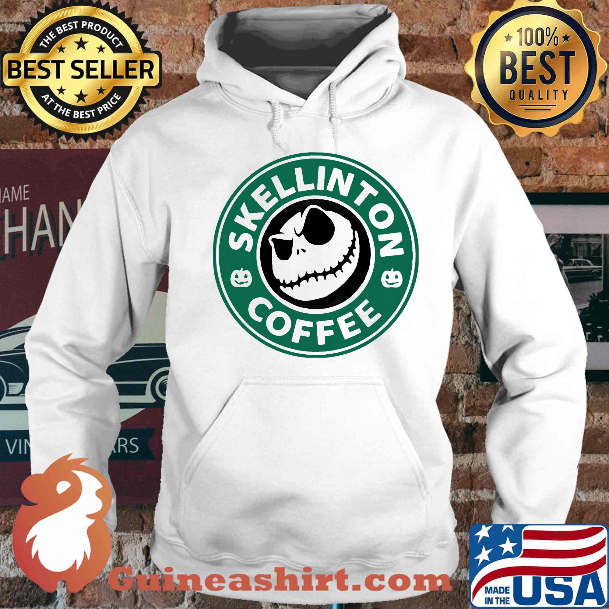 Jack skellinton coffee logo s Hoodie