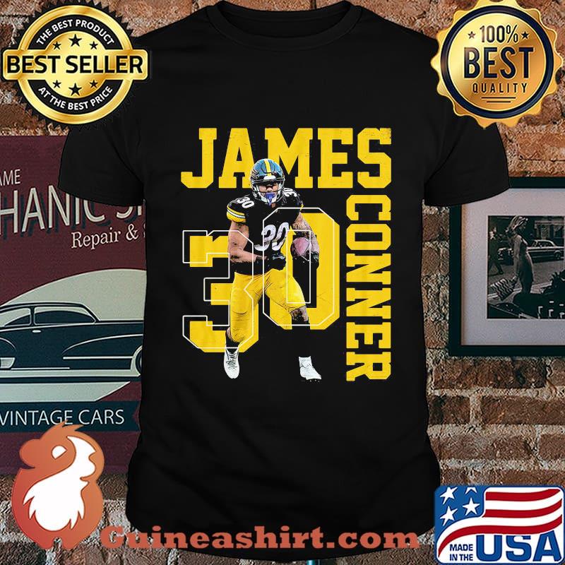 James 30 conner pittsburgh steelers football running back shirt