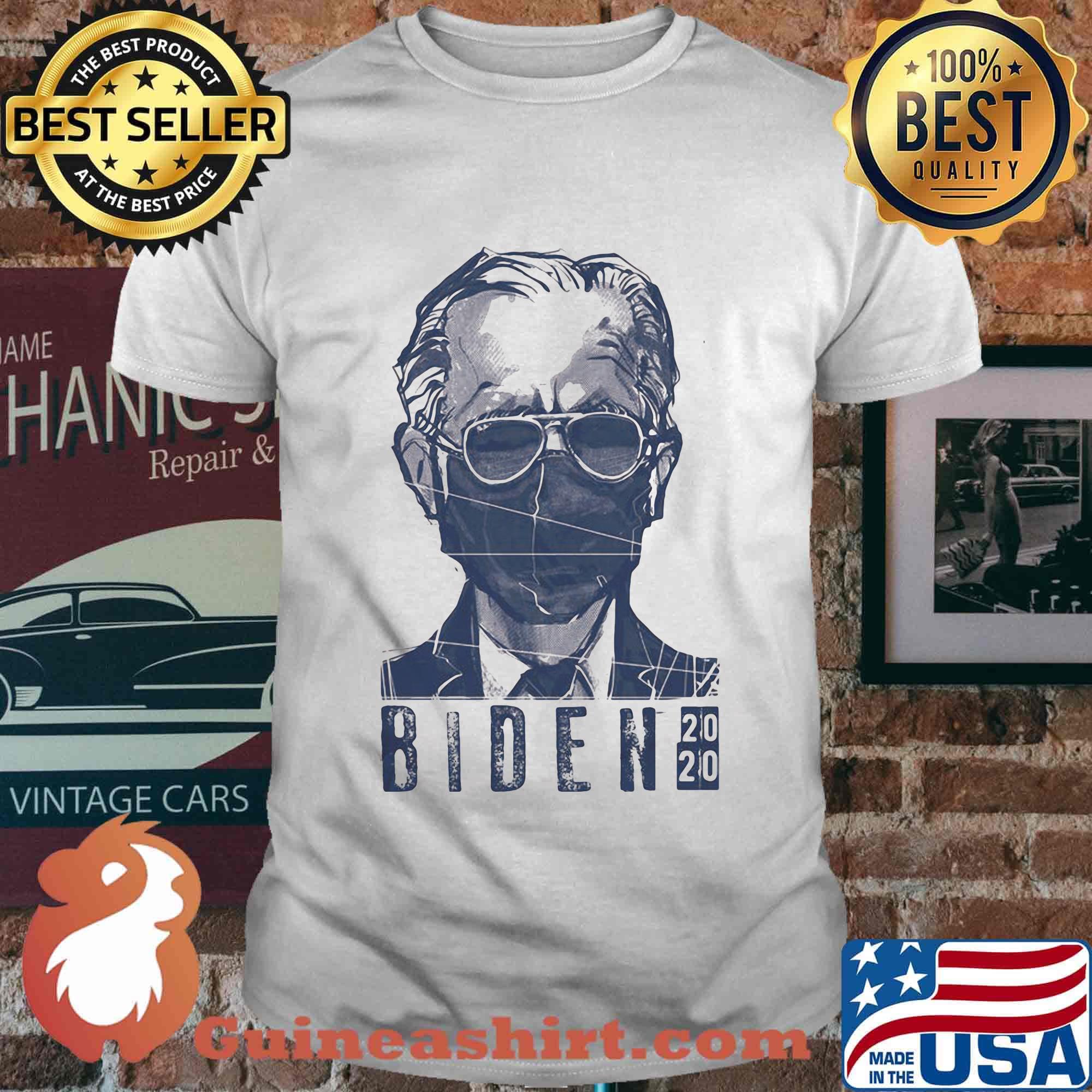 Joe biden mask 2020 art shirt