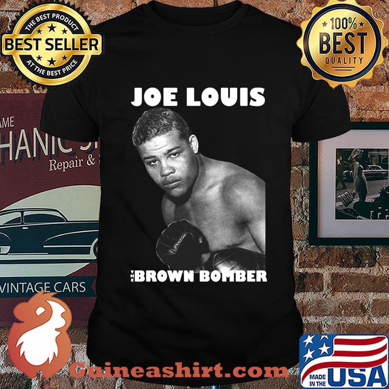 Joe louis brown bomber boxing shirt
