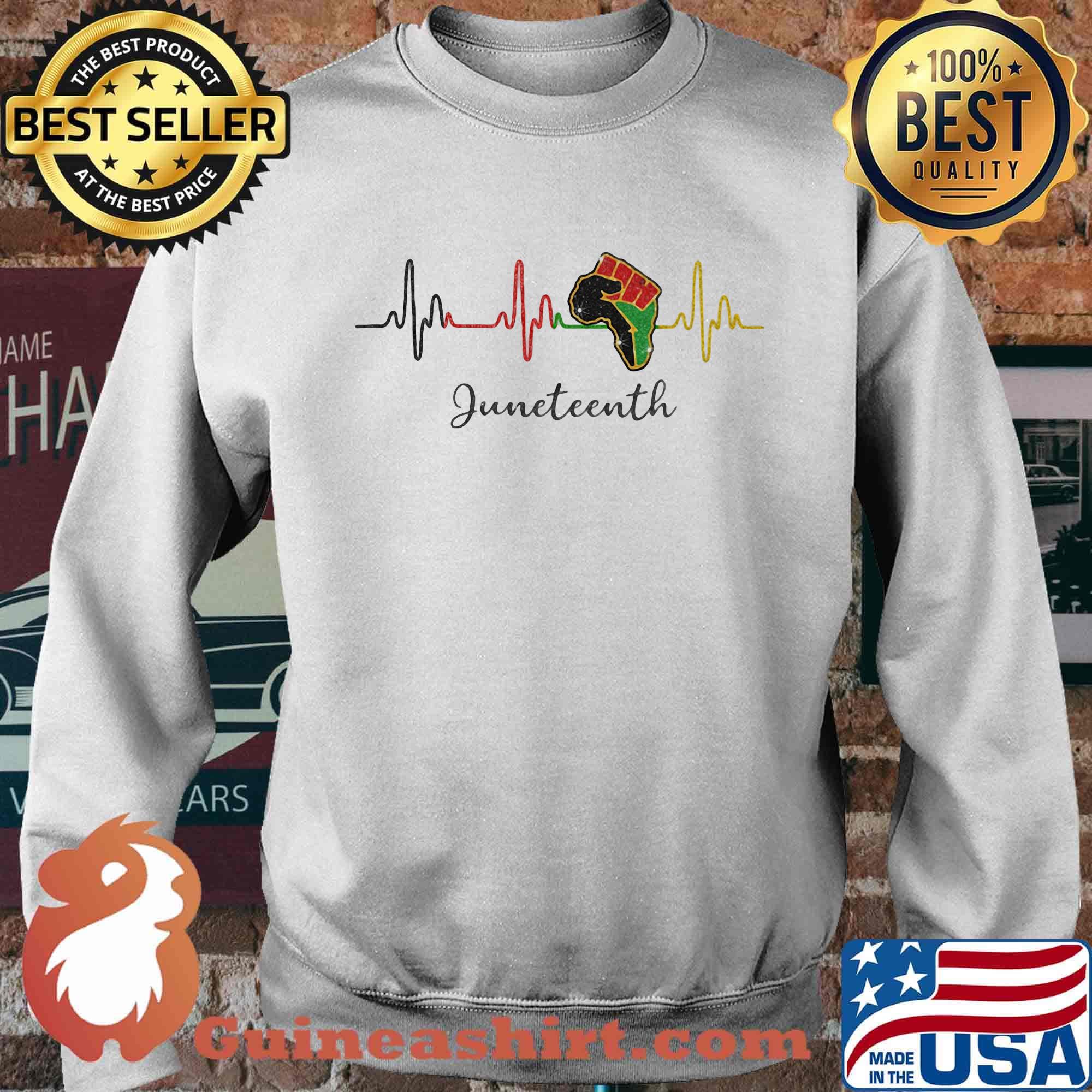Juneteenth Fist Circuit Black Lives Matter Shirt Sweater