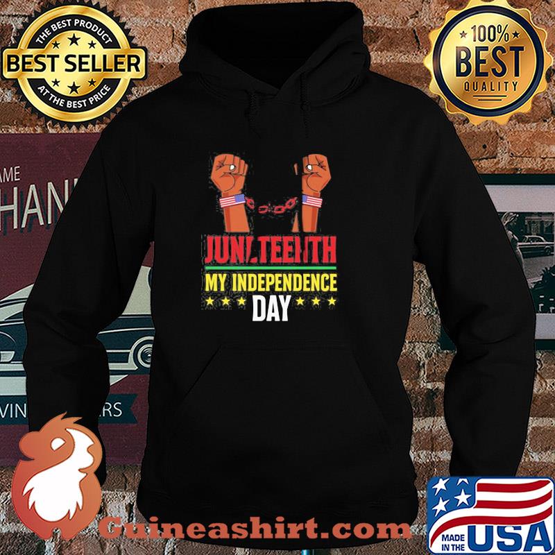 Juneteenth june 19th independence day stars s Hoodie