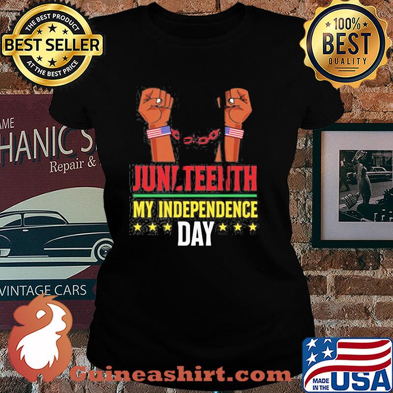 Juneteenth june 19th independence day stars s Ladies tee