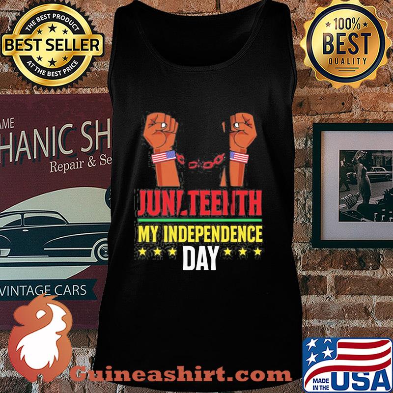 Juneteenth june 19th independence day stars s Tank top