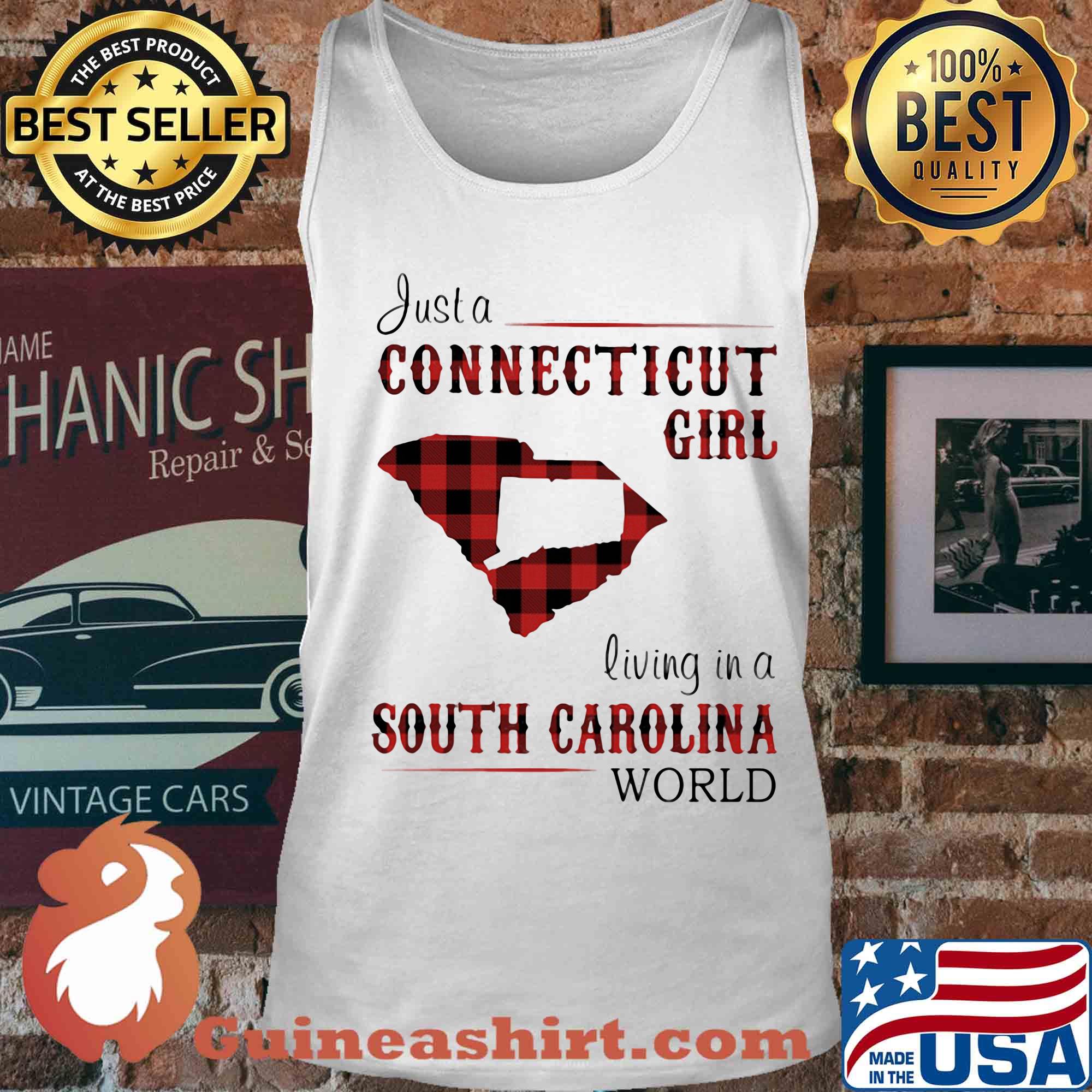 Just a connecticut girl living in a south carolina world s Tank top